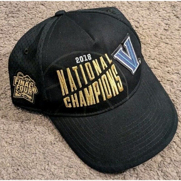 Nike Villanova Wildcats 2018 Basketball National Champions Adjustable Hat - Picture 1 of 6